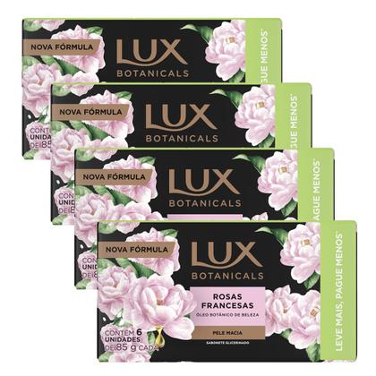 Imagem de Kit Sabonete Em Barra Lux Botanicals Rosas Francesas - 24 Unidades 85g