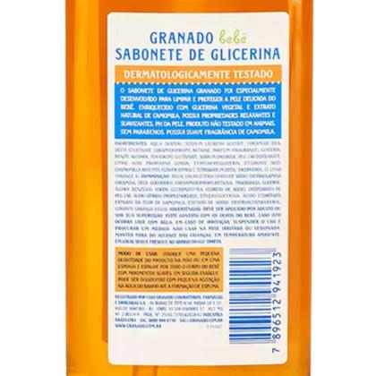 Imagem de Kit Sabonete Granado Camomila Líquido de Glicerina Bebê 250ml 03 unidades