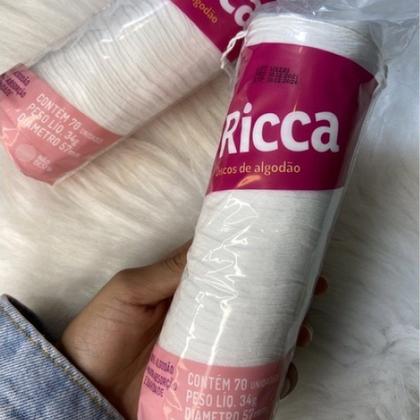 Imagem de Kit Sabonete Líquido Facial  Água Micelar Nano Hyaluronic Nupill e Algodão Ricca 70un