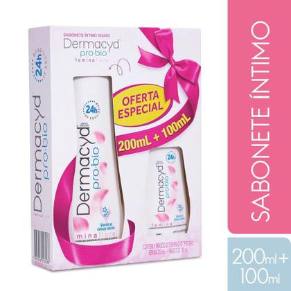 Imagem de Kit Sabonete Líquido Íntimo Dermacyd Femina 200ml + 100ml