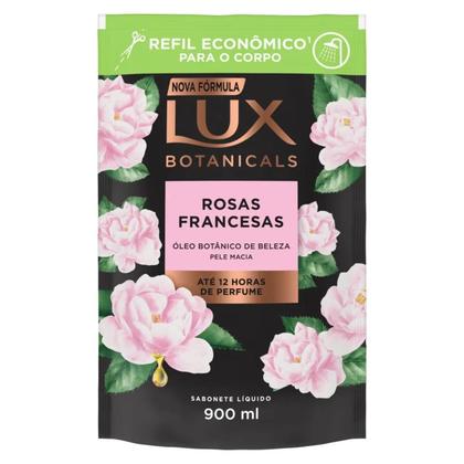 Imagem de Kit Sabonete Líquido Lux Rosas Francesas Pele Macia Botanicals + Refil 900ml