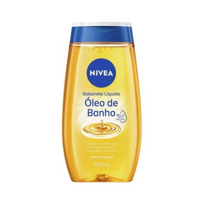 Imagem de Kit Sabonete Líquido Nivea Óleo de Banho 200ml