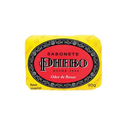 Imagem de Kit Sabonete Phebo Odor De Rosas 90G Glicerina Vegetal