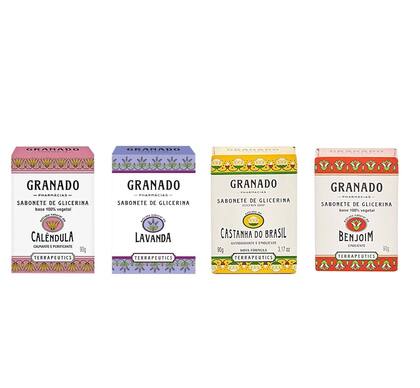 Imagem de Kit Sabonetes Terapêuticos De Glicerina 90g.  Granado