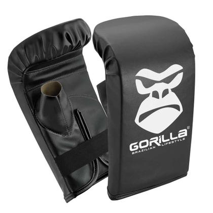 Imagem de Kit Saco De Pancada Profissional Reforçado 120cm e Luva Bate Saco Gorilla Boxe MuayThai