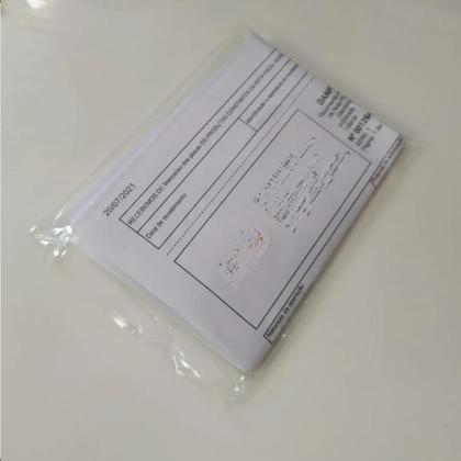 Imagem de Kit Saco Transparente Cristal Sem Aba PP BOPP Embalagem Saquinho Plástico Reforçado 10x15 - 50 Unidades