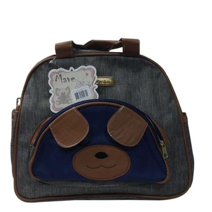 Imagem de Kit Sacola Mochila Maternidade Frasqueira Ursão Mave Baby