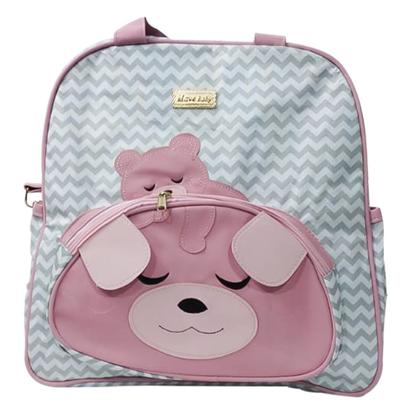 Imagem de Kit Sacola Mochila Maternidade Frasqueira Ursão Mave Baby