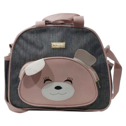 Imagem de Kit Sacola Mochila Maternidade Frasqueira Ursão Mave Baby