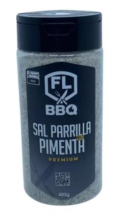 Imagem de Kit sal de parrilla defumada e pimenta flbbq - kit churrasco