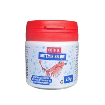 Imagem de Kit Sal Marinho Compressor de Ar Cisto de Artemia Spirulina