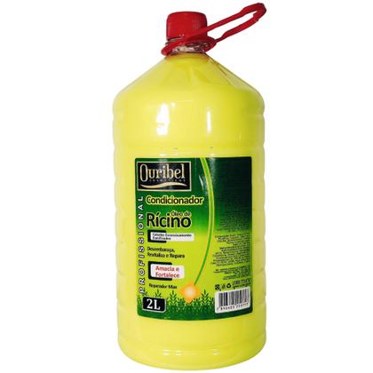 Imagem de Kit SALÃO DE BELEZA Shampoo e Condicionador de Rícino Ouribel 2 Litros