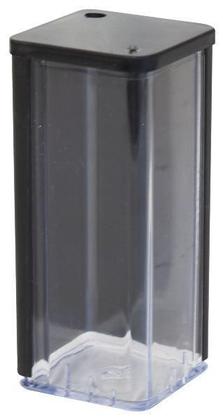 Imagem de Kit Saleiro e Paliteiro Em Plástico Preto 8x3,5Cm Jaguar 1407JAGUAR