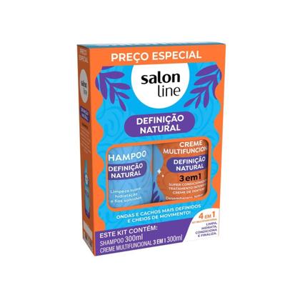 Imagem de Kit Salon Line Definiçao Natural Sh+Cond+Creme1KG+Mouss+oleo