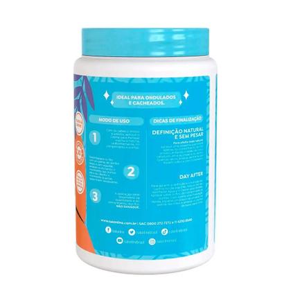 Imagem de Kit Salon Line Gelatina 1kg + Creme De Pentear Definição Natural 1Kg