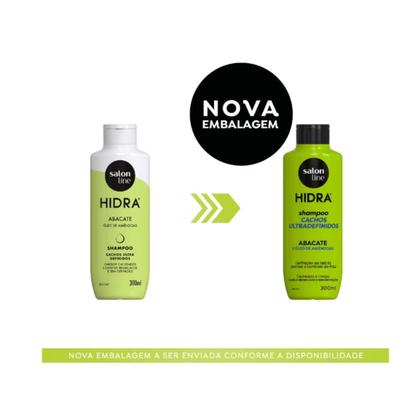 Imagem de Kit Salon Line Shampoo e Condicionador Hidra Cachos Ultra Definidos  300ml