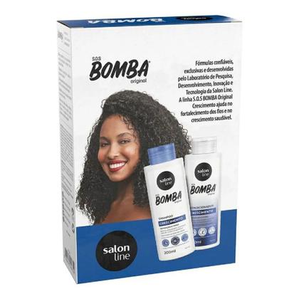 Imagem de Kit Salon Line SOS Bomba Original Shampoo 200ml + Cond 200ml