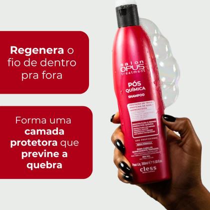 Imagem de Kit Salon Opus Pós-Química com Proteínas de Trigo e Soja - Força e Reparação Capilar