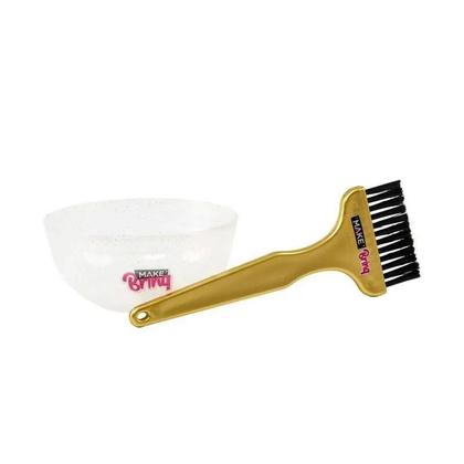 Imagem de Kit Saloon Hair Style Pintura de Cabelo Infantil Antialérgico - Polibrinq
