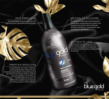 Imagem de Kit Salvatore Blue Gold Premium - LOJA AUTORIZADA - Salvatore Cosméticos