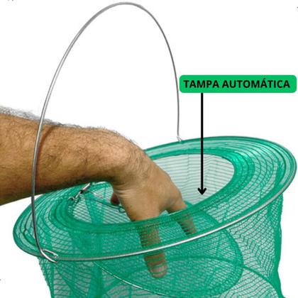 Imagem de Kit Sambura Covo Nylon Camarão Tampa N.2 Faca Fileteira