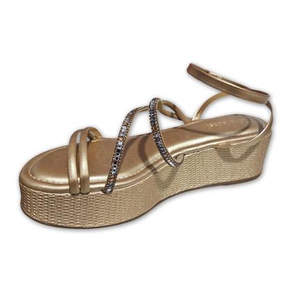 Imagem de Kit Sandália Feminina Salto alto e Plataforma Anabele Moda