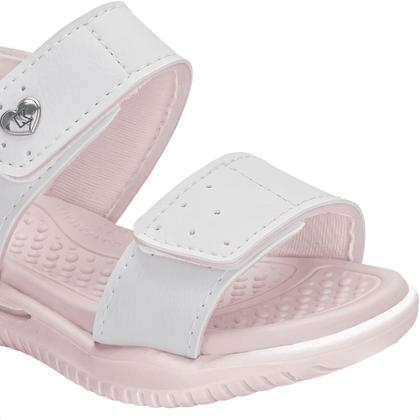 Imagem de Kit Sandália Infantil Kidy Fly Baby Feminina Confortável Tiras Autocolantes