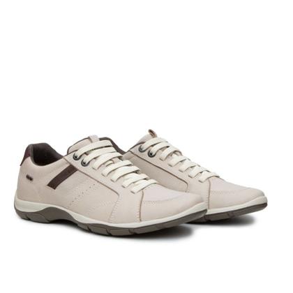 Imagem de Kit Sapatenis Couro Masculino Solado Borracha Ajuste Elastico Com Cinto Gorgurao Fivela