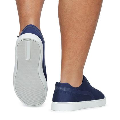 Imagem de Kit Sapatênis Lona Com Relógio Masculino Casual