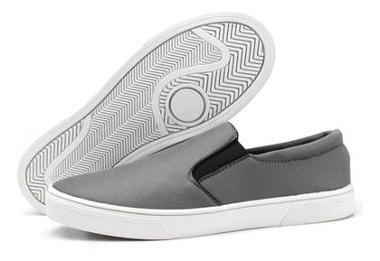 Imagem de Kit Sapatênis Masculino Slip On Preto Com Relogio Led Preto