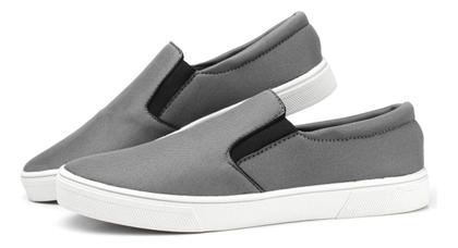 Imagem de Kit Sapatênis Masculino Slip On Preto Com Relogio Led Preto