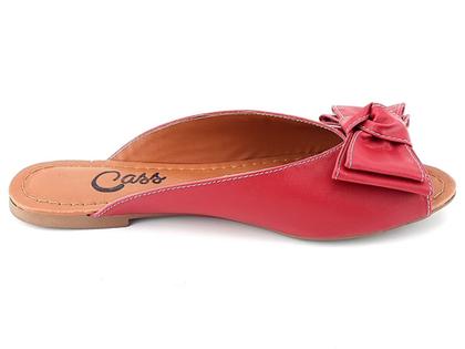 Imagem de Kit Sapatilha Mule Napa Rose Laço 35 E Bolsa Fashion Vinho