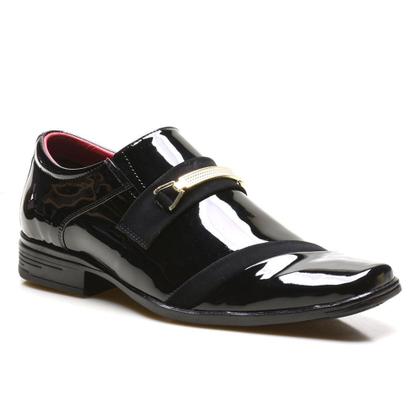 Imagem de Kit Sapato Masculino 3 Pares em Verniz Super Confortáveis e Estilosos