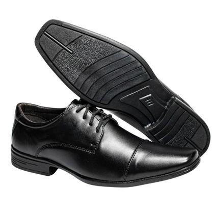 Imagem de Kit Sapato Social Masculino Com Cinto material ecológico