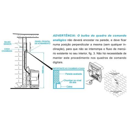 Imagem de Kit Sauna Compact Line 6kw 220v Trif + Quadro Digital Sodramar - 6m³