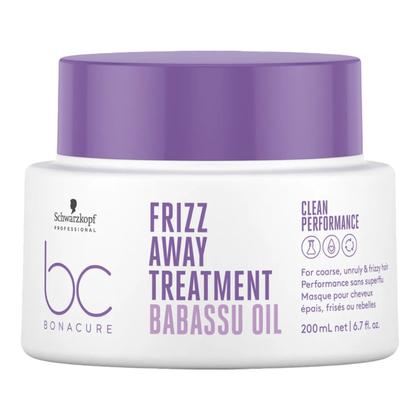 Imagem de Kit Schwarzkopf BC Bonacure Frizz Away - Shampoo 250ml + Condicionador 200ml + Máscara 200ml + Smoothing Oil 50ml