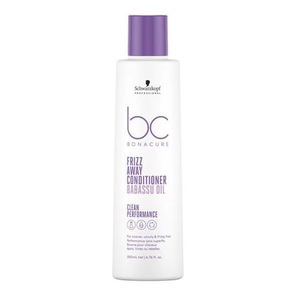 Imagem de Kit Schwarzkopf BC Bonacure Frizz Away - Shampoo 250ml + Condicionador 200ml + Máscara 200ml + Smoothing Oil 50ml