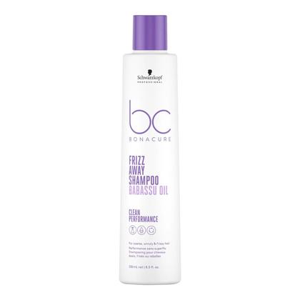 Imagem de Kit Schwarzkopf BC Bonacure Frizz Away - Shampoo 250ml + Condicionador 200ml + Máscara 200ml + Smoothing Oil 50ml