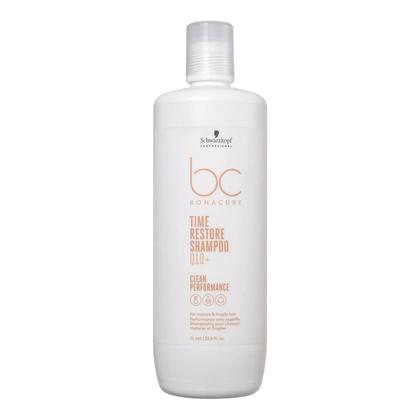 Imagem de Kit Schwarzkopf Bc Time Restore Q10 - Shampoo 1L + Condicionador 1L + Máscara 500g