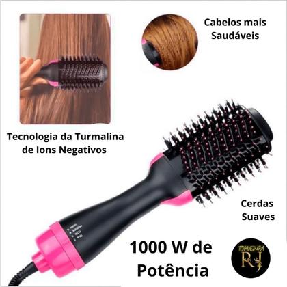 Imagem de Kit Secador De Cabelo Promoden E Escova Alisadora Secadora