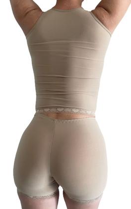 Imagem de Kit Segunda Pele Macia Shortinho E Regatinha Compressiva Z05
