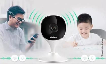Imagem de Kit Segurança Câmeras Mibo Wifi Imx C Intelbras Dvr Protec