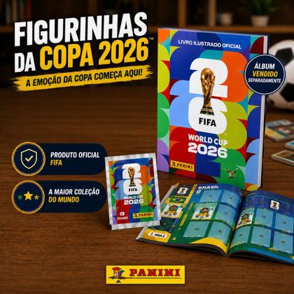 Imagem de Kit Seleção 12 Envelopes de Figurinhas Oficial Panini - Copa do Mundo Fifa 2026