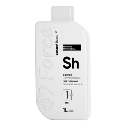 Imagem de Kit Semi Definitiva 5 em 1 Force Exclusive 2x1L  Tratamento Capilar Profissional