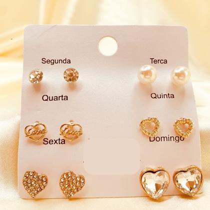 Imagem de Kit Semi Joias com Maleta + 150 Peças Folheadas Ouro 18k e Prata  Pronto para Revenda!