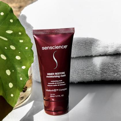 Imagem de Kit Senscience True Hue Violet Inner Restore Duo Máscara (3 produtos)
