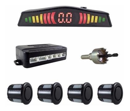 Imagem de Kit Sensor De Estacionamento 4 Pontos Para Câmera De Ré