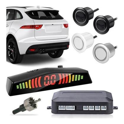 Imagem de Kit Sensor De Estacionamento 4 Pontos Para Câmera De Ré