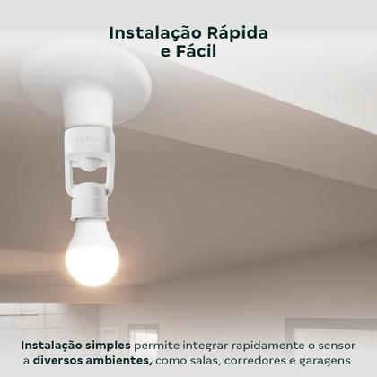 Imagem de Kit Sensor de Presença Intelbras ESPi 360 S - 3 Unidades