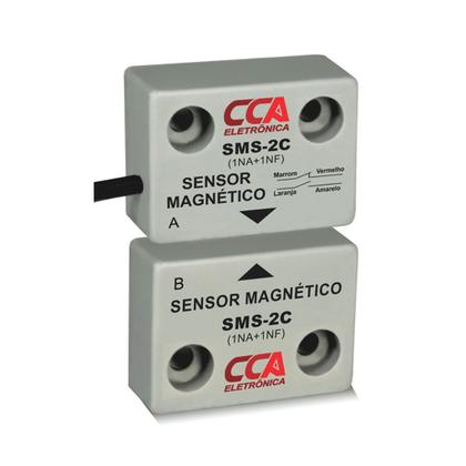 Imagem de Kit Sensor Magnético de Proximidade Emissor + Receptor 1NA+1NF